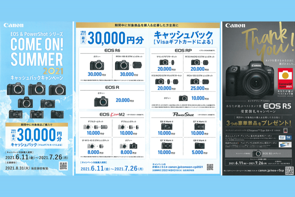 キャッシュバックキャンペーン